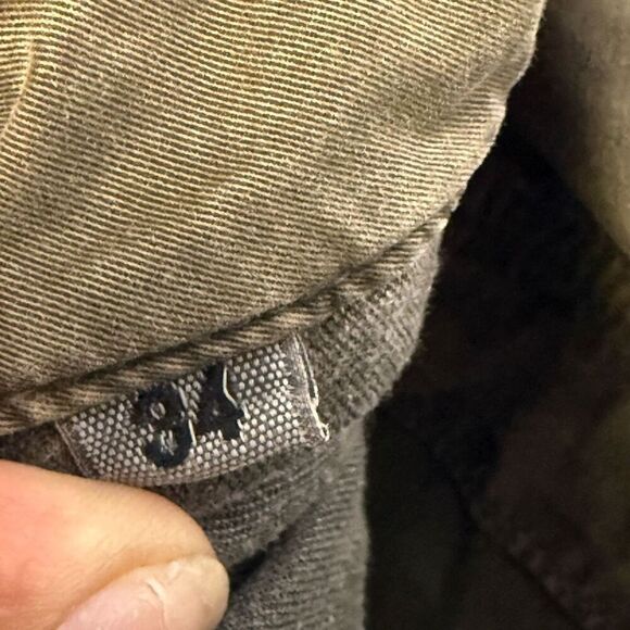 J. Brand Women's Size 34 V Caffeine Grey Cargo Style Ankle Pants Pockets - Picture 2 of 9